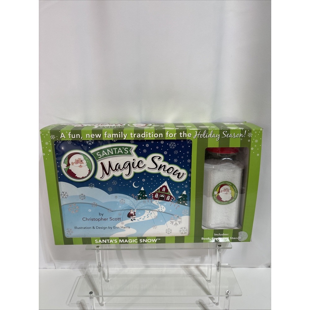 2015 Roman Santa's Magic‎ Snow Book, Snow, Boot Stencil Family Tradition